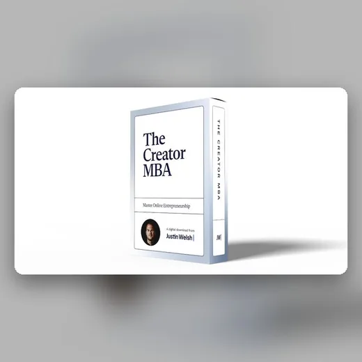 Justin Welsh · The Creator MBA